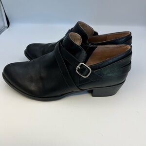Life Stride Women's Black Ankle Boots size 9.5